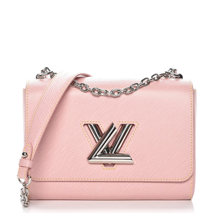 Louis Vuitton Epi Twist Shoulder Bag MM Rose Ballerine 1 of 10