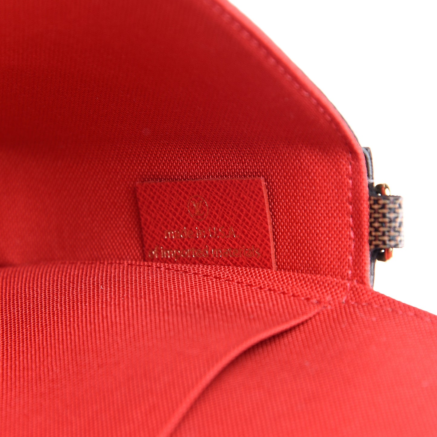 Damier Ebene Pochette Felicie Chain Wallet