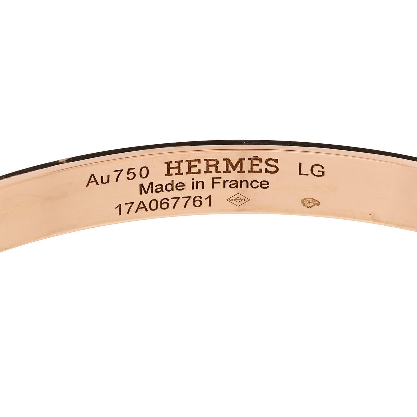 18K Rose Gold PM Collier De Chien Bracelet LG
