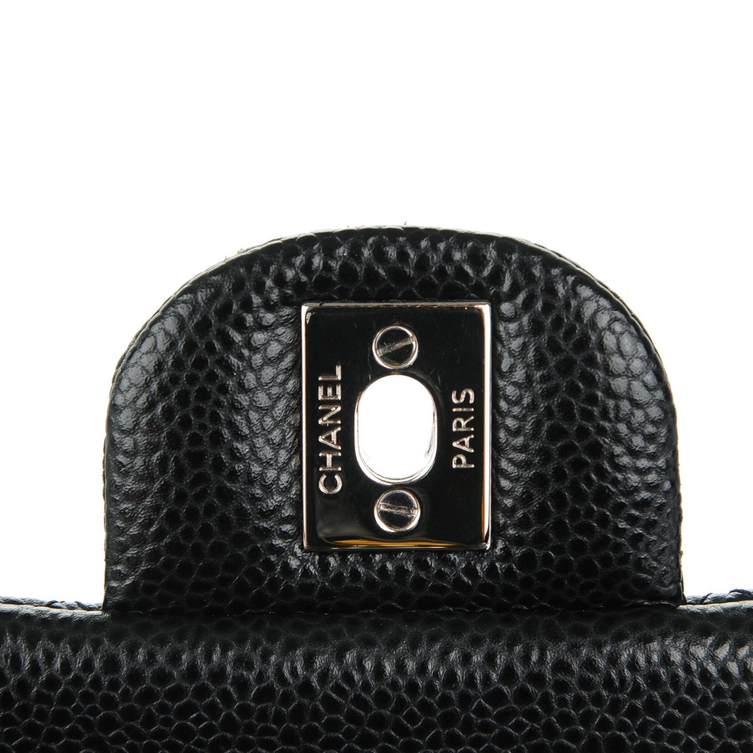 Chanel Caviar Quilted Mini Square Flap Black 6 of 8