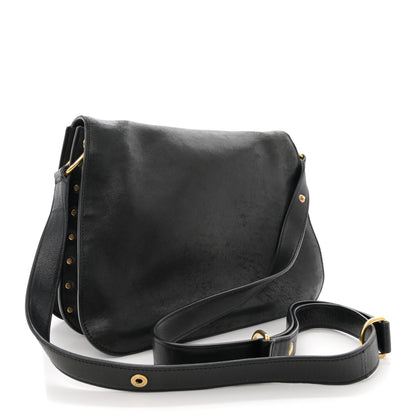 Saint Laurent Lambskin Amalia Flap Shoulder Bag Black 3 of 17