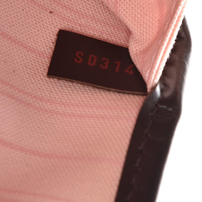Louis Vuitton Damier Ebene Neo Neverfull MM Rose Ballerine 8 of 8