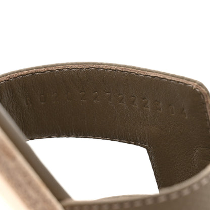 Hermes Epsom Oran Sandals 39 Etoupe 8 of 11