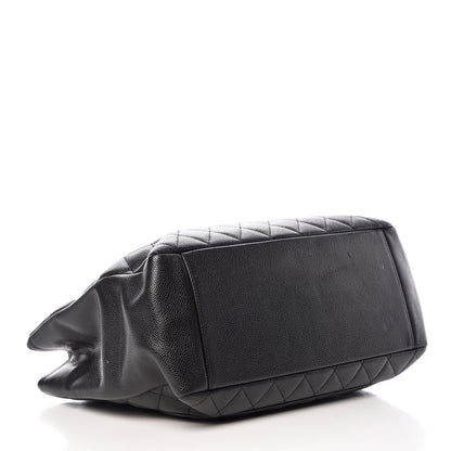 Chanel Caviar Quilted Grand Shopping Tote GST Black 4 of 16