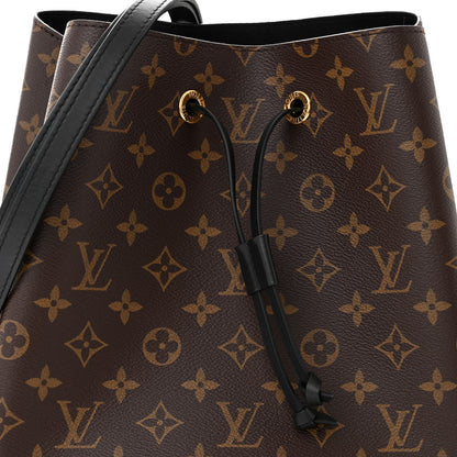 Louis Vuitton Monogram Neonoe MM Black 7 of 11