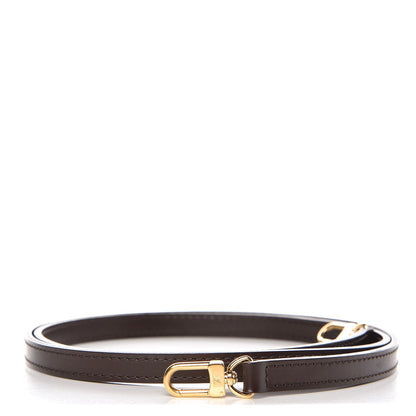 Louis Vuitton Calfskin 12mm Shoulder Strap Brown 1 of 2