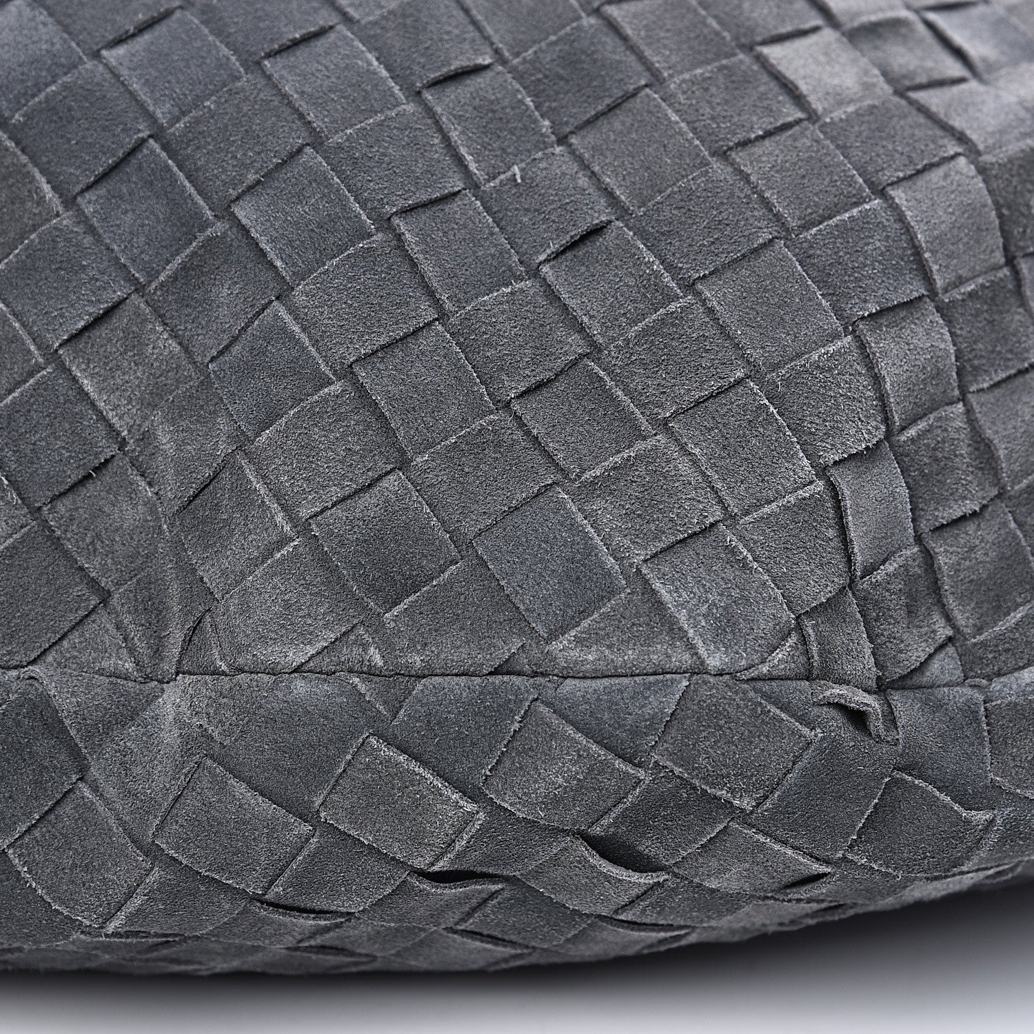 Bottega Veneta Suede Intrecciato Large Jodie Medium Grey 9 of 13