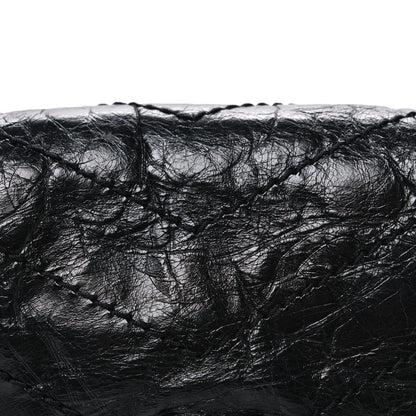 Saint Laurent Crinkled Calfskin Matelasse Monogram Niki Chain Wallet Black 8 of 10