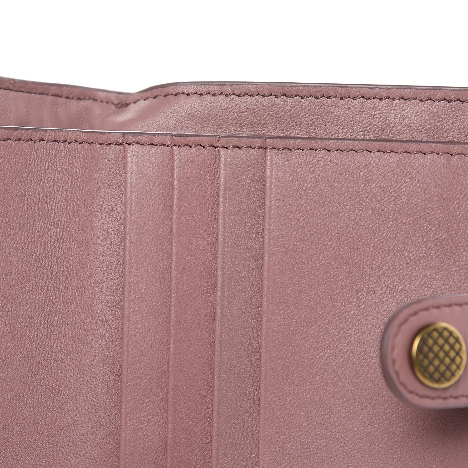 Bottega Veneta Nappa Intrecciato French Wallet Deco Rose 8 of 9