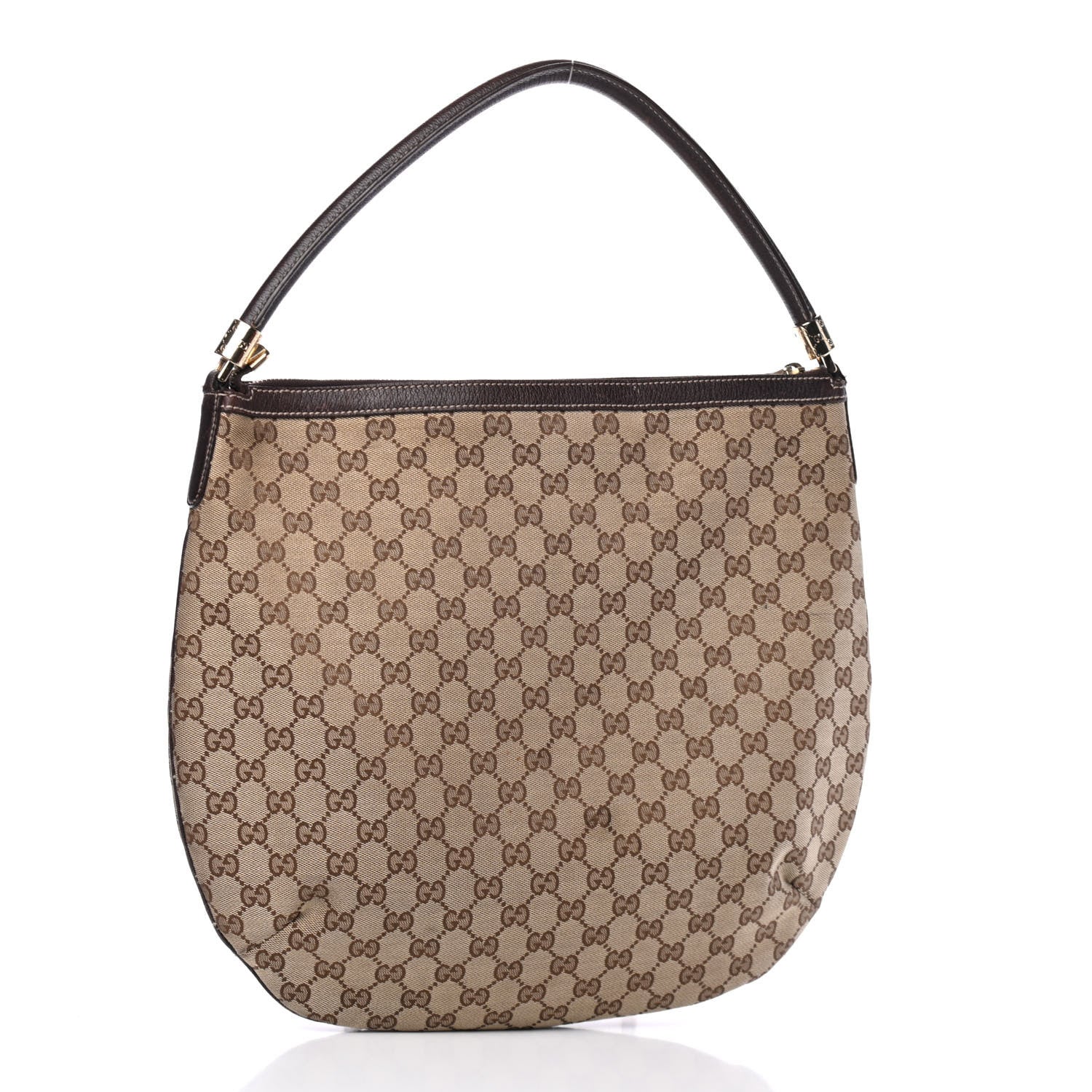 Gucci Monogram Hobo Dark Brown 2 of 4