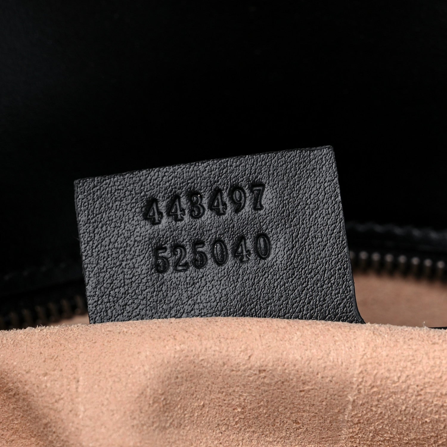 Gucci Calfskin Matelasse Small GG Marmont Shoulder Bag Black 6 of 8