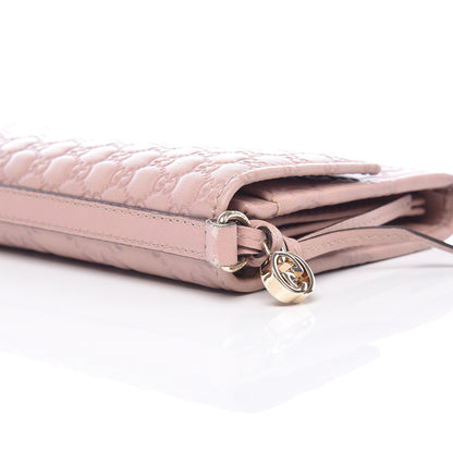 Gucci Guccissima Signature Microguccissima Bree Continental Wallet Dark Cipria 12 of 13