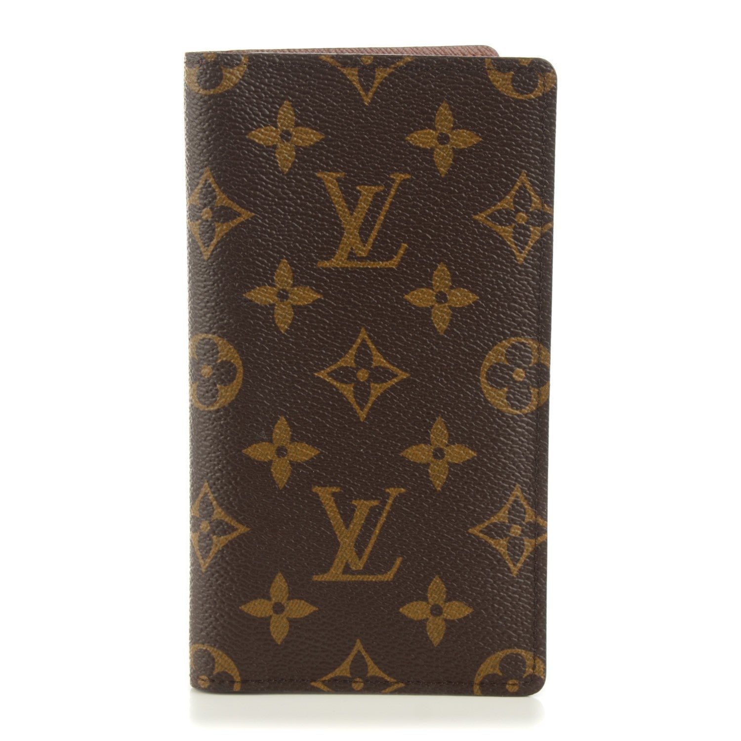 Louis Vuitton Monogram Porte Valeurs Checkbook Wallet 1 of 7