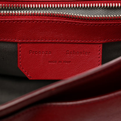 Proenza Schouler Lambskin Tiny PS1 Satchel Dark Red 6 of 10