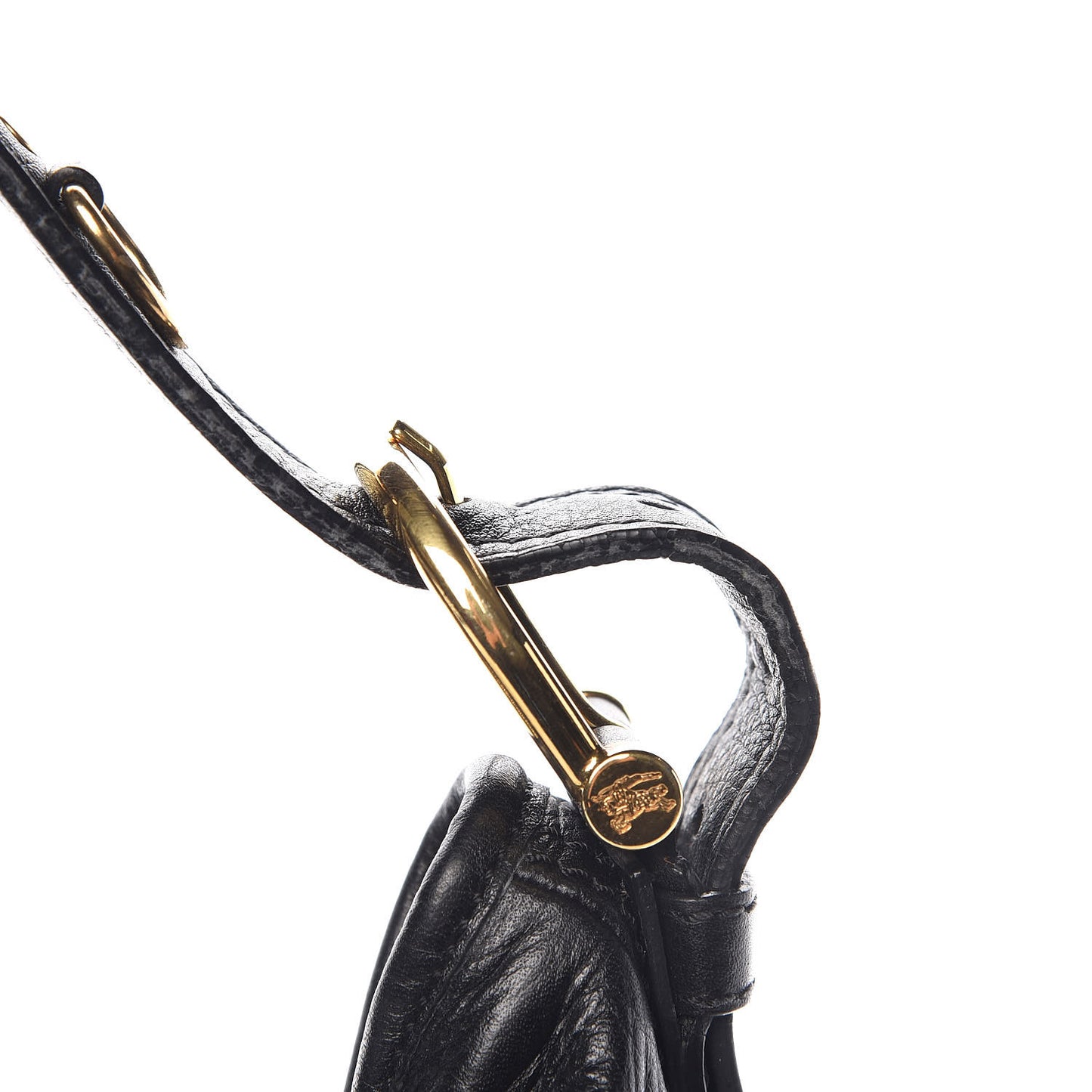 Calfskin Small Malika Hobo Black