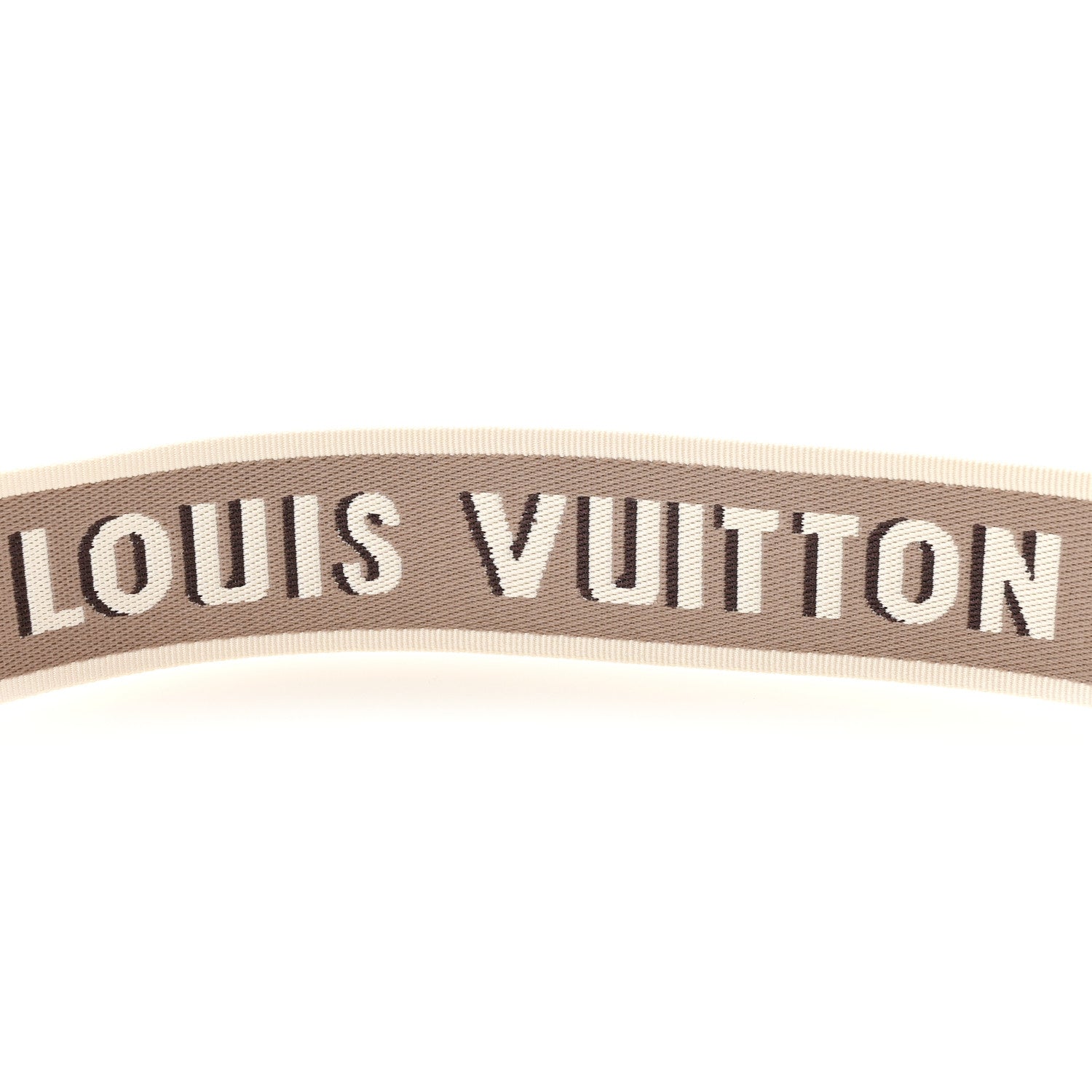 Louis Vuitton Jacquard Diane Shoulder Strap Tourterelle Creme 3 of 4