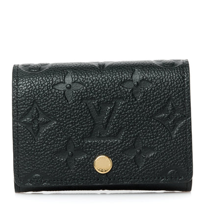 Louis Vuitton Empreinte Business Card Holder Black 1 of 7