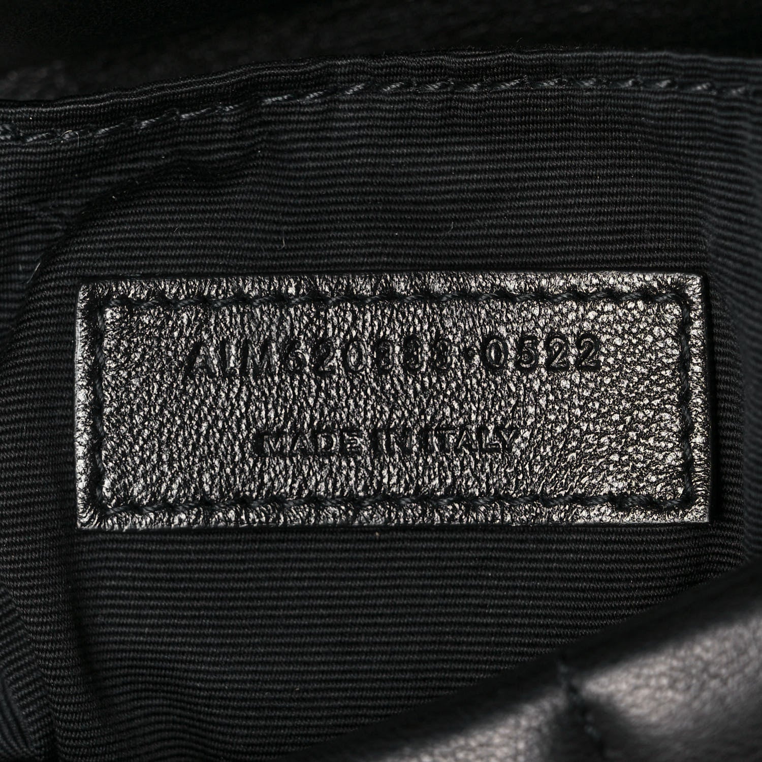 Saint Laurent Lambskin Quilted Toy Loulou Puffer Monogram Chain Satchel Black 7 of 9
