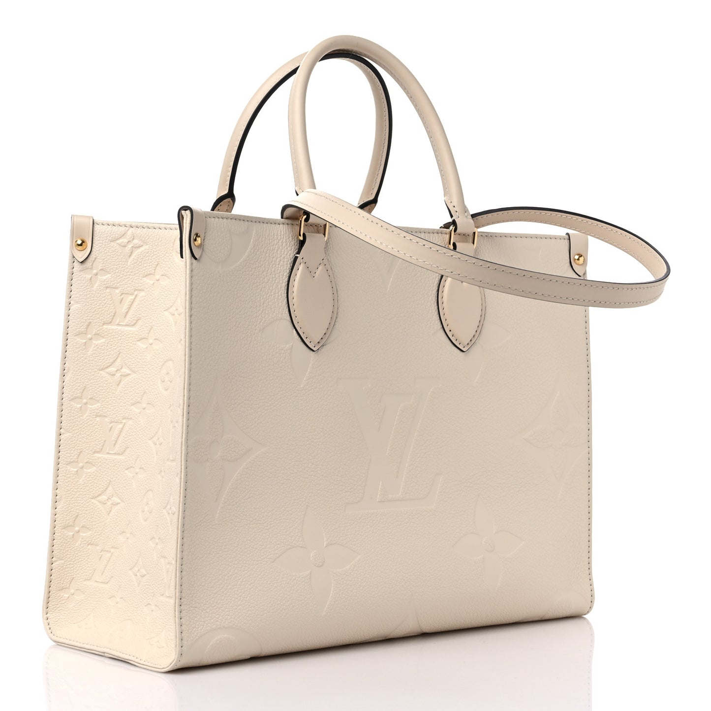 Empreinte Monogram Giant Onthego MM Creme