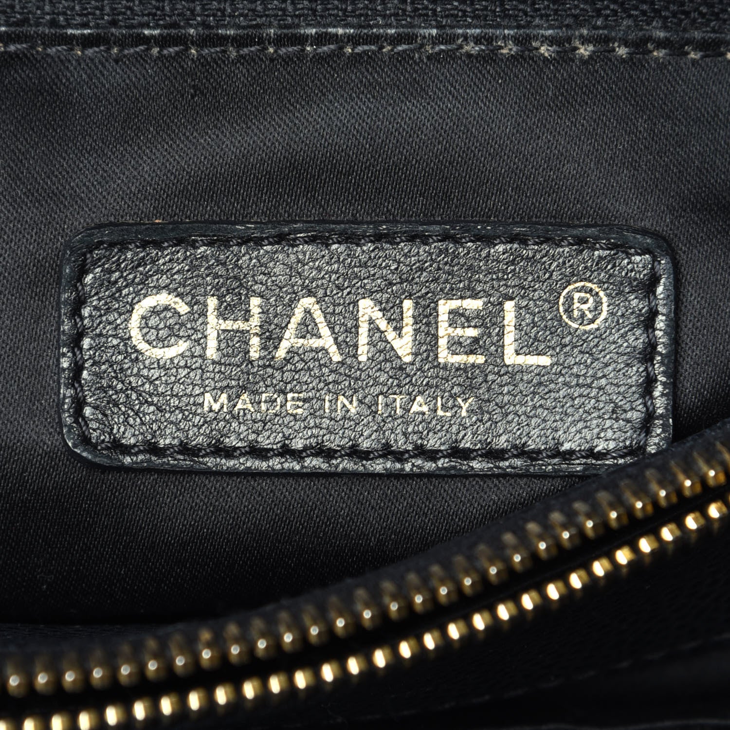 Chanel Caviar Quilted Grand Shopping Tote GST Black 6 of 10