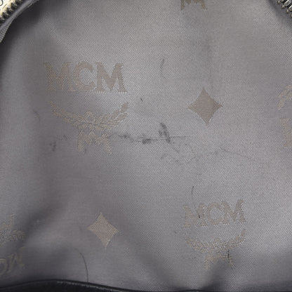 MCM Visetos Crown Stud Medium Stark Backpack White 12 of 14