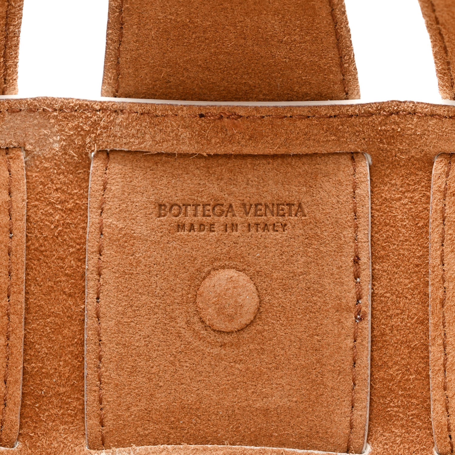 Bottega Veneta French Calfskin Small Shell White Frost 6 of 10