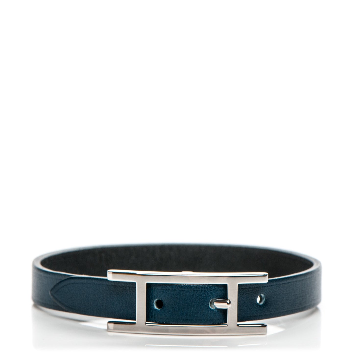 Tadelakt Hapi Single Tour Bracelet M Bleu