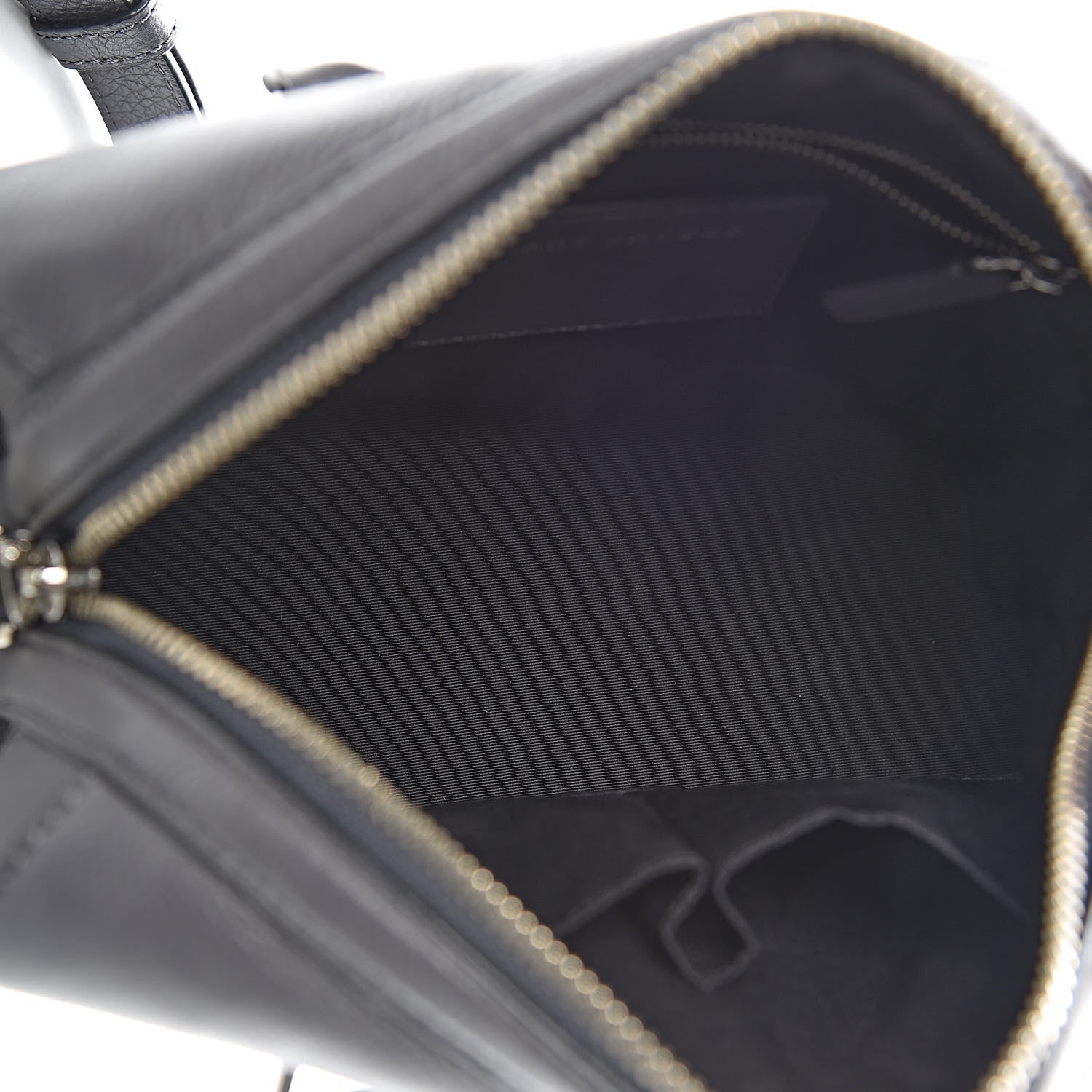 Marc Jacobs Calfskin Recruit Bauletto Satchel Tote Bag Grey 5 of 10