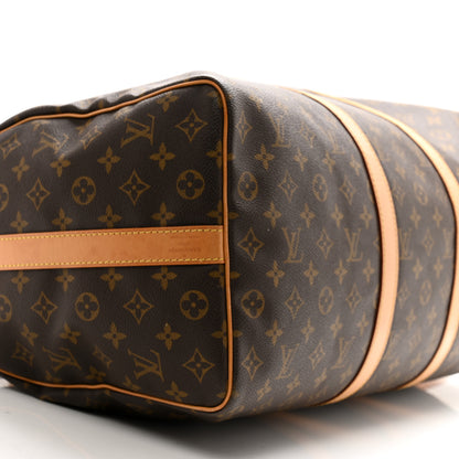 Louis Vuitton Monogram Keepall Bandouliere 50 9 of 15