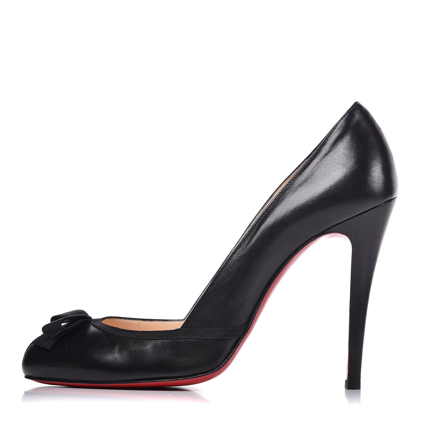 Kid Grosgrain Lavalliere 100 Pumps 38.5 Black