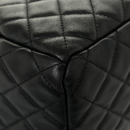 Chanel Lambskin Quilted Mini CC Chain Bucket Bag Black 14 of 16