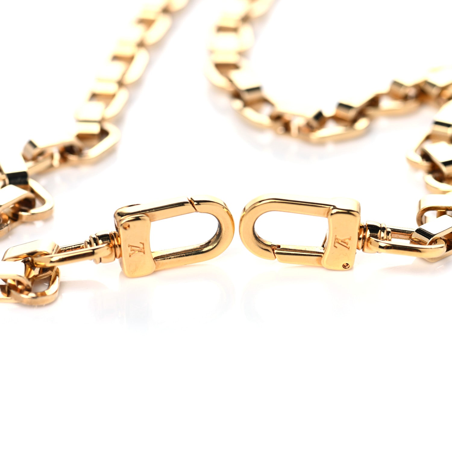 Louis Vuitton Pallas Chain Shoulder Strap Gold 3 of 4