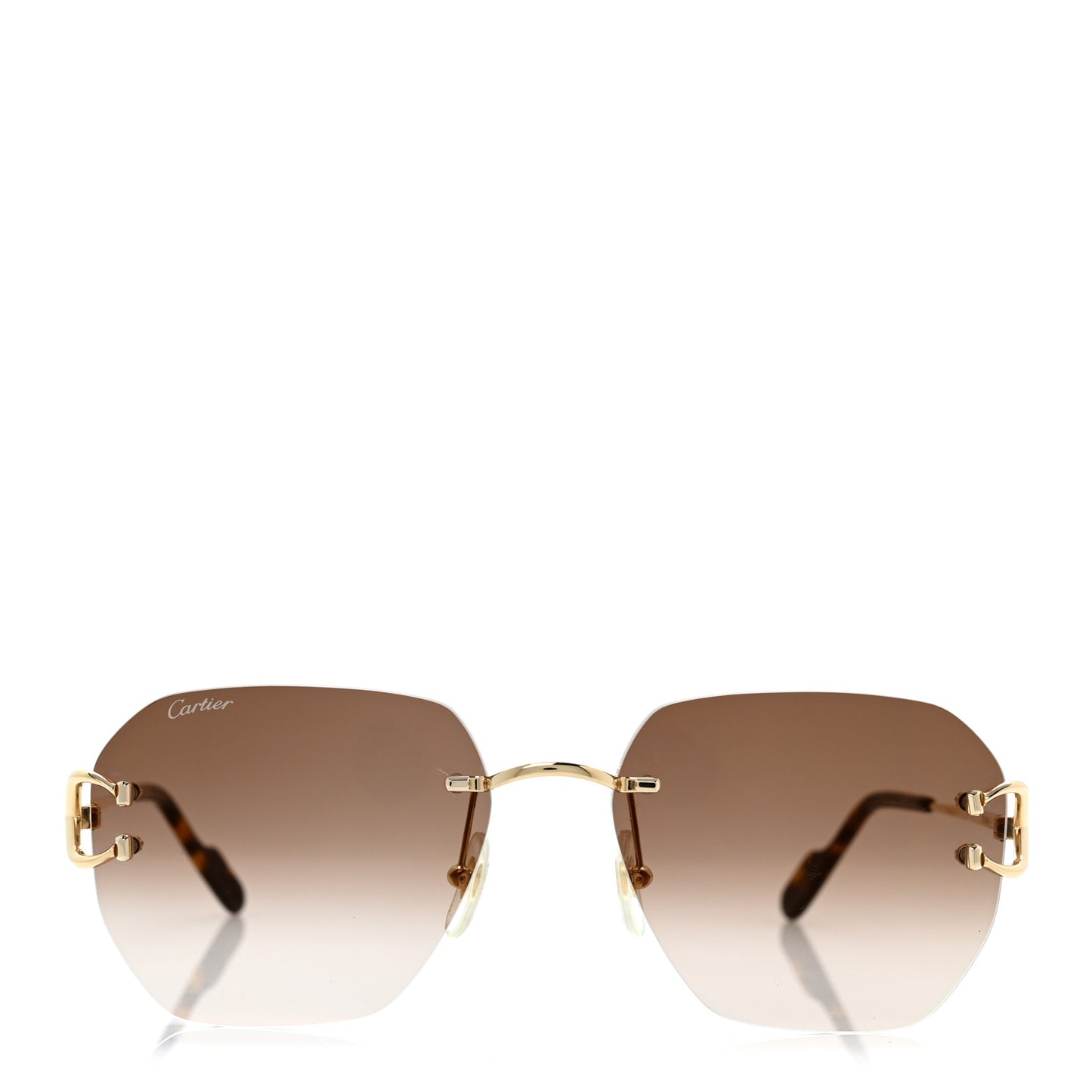 Signature C De Cartier Sunglasses CT0394S  Gold
