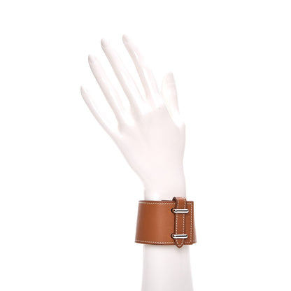 Hermes Barenia Izy Cuff L Fauve 2 of 8