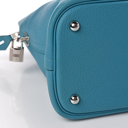 Hermes Taurillon Clemence Bolide 35 Turquoise 11 of 15