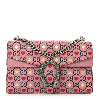 Gucci Calfskin Valentine's Day Exclusive Small Dionysus Bag Pink 1 of 13