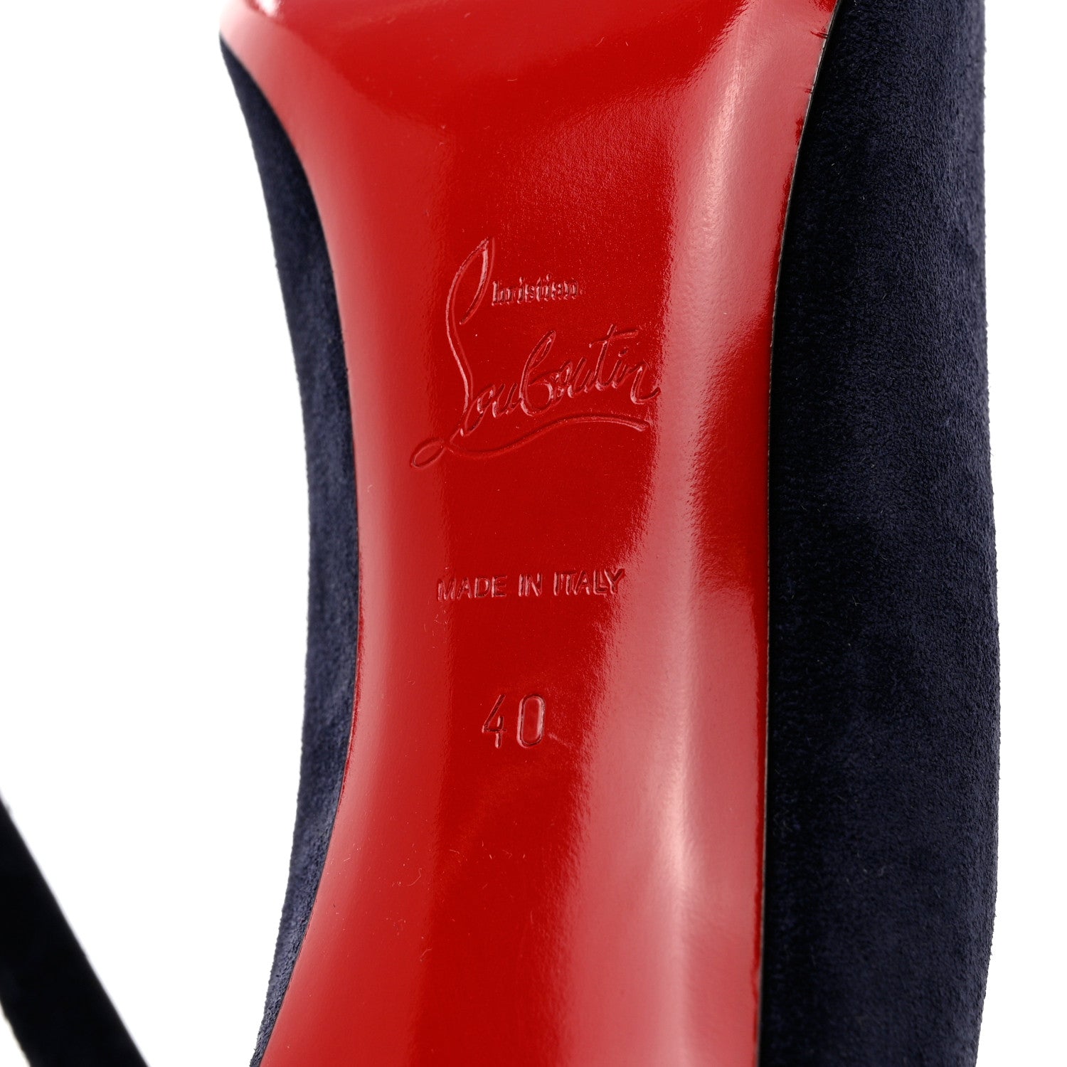 Christian Louboutin Veau Velours So Kate 85 Pumps 40 Ink 7 of 8