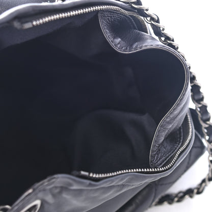 Chanel Calfskin Large Backpack Is Back Black 4 of 4