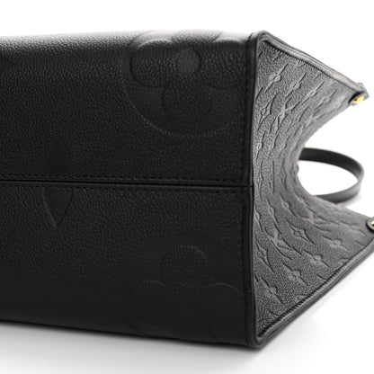 Louis Vuitton Empreinte Monogram Giant Onthego MM Black 9 of 11