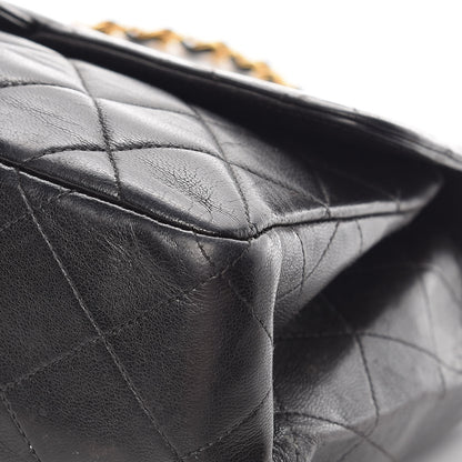 Chanel Lambskin Quilted Medium Double Sided Flap Black 8 of 18