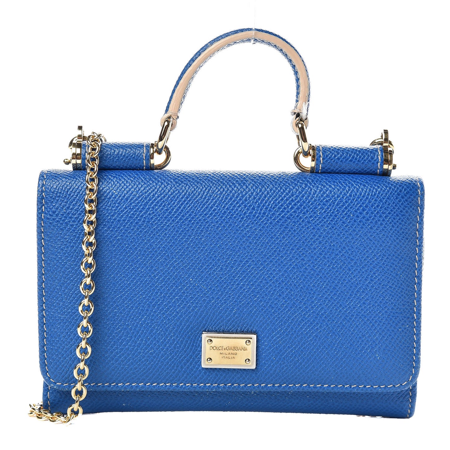 Dauphine Mini Von Bag Blue