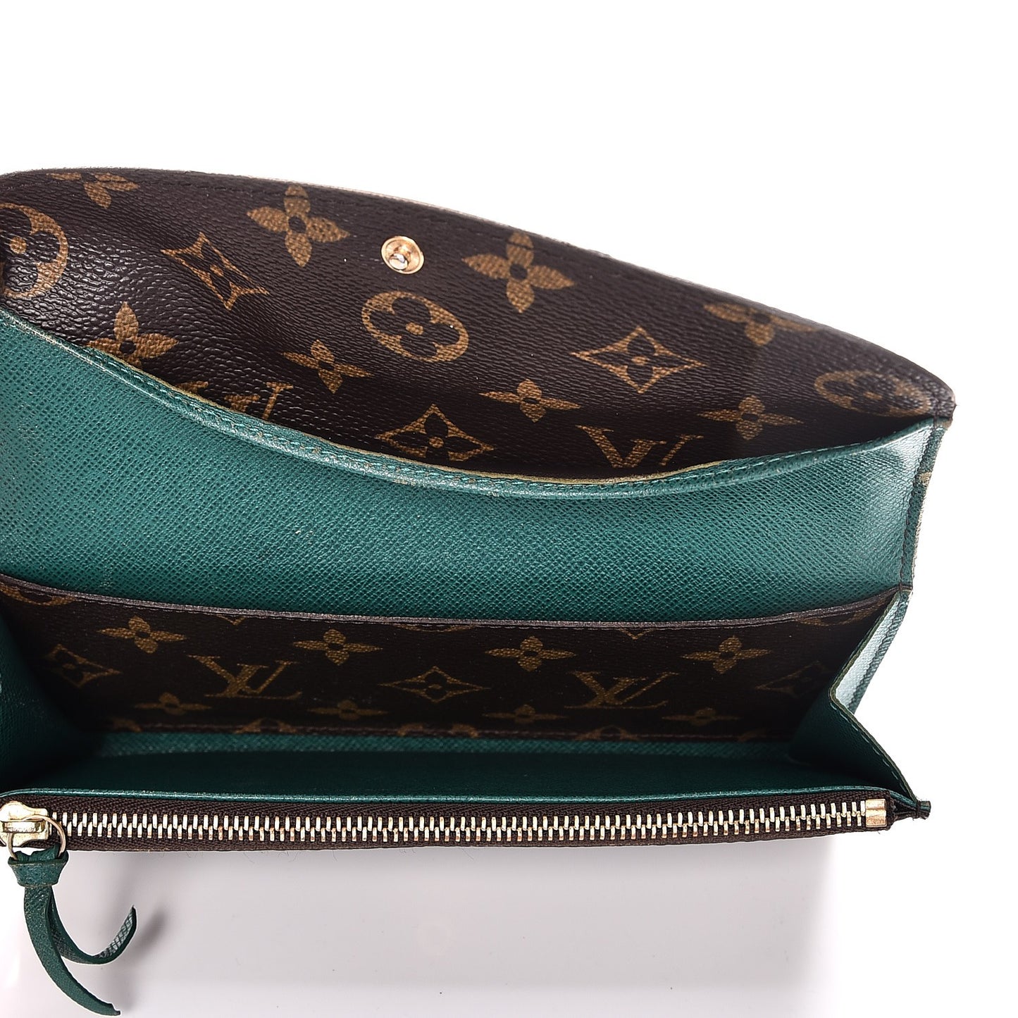 Monogram Emilie Wallet Vert