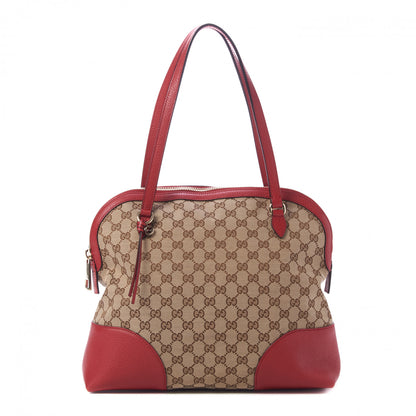 Gucci Monogram Medium Bree Shoulder Bag Red 1 of 9