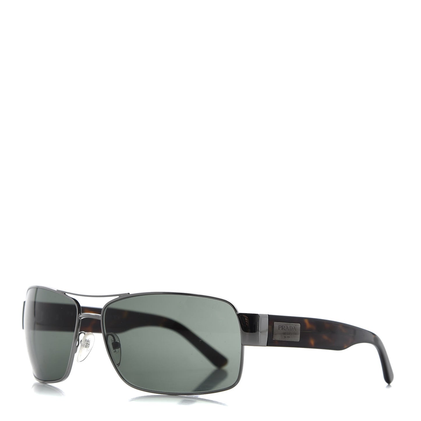 Acetate Aviator Sunglasses SPR 66O Black