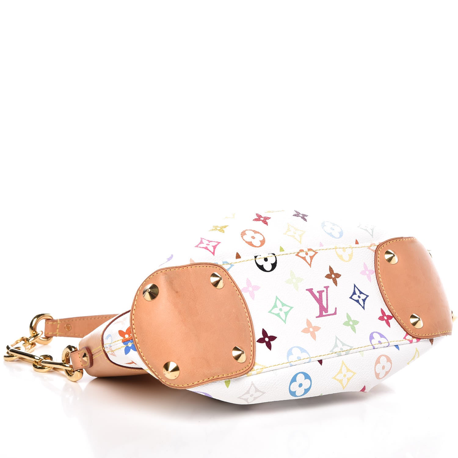 Louis Vuitton Monogram Multicolor Judy PM White 4 of 10