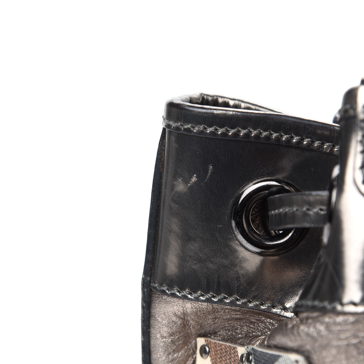 Burberry Prorsum Super Nova Warrior Studded Hobo Metallic 14 of 16