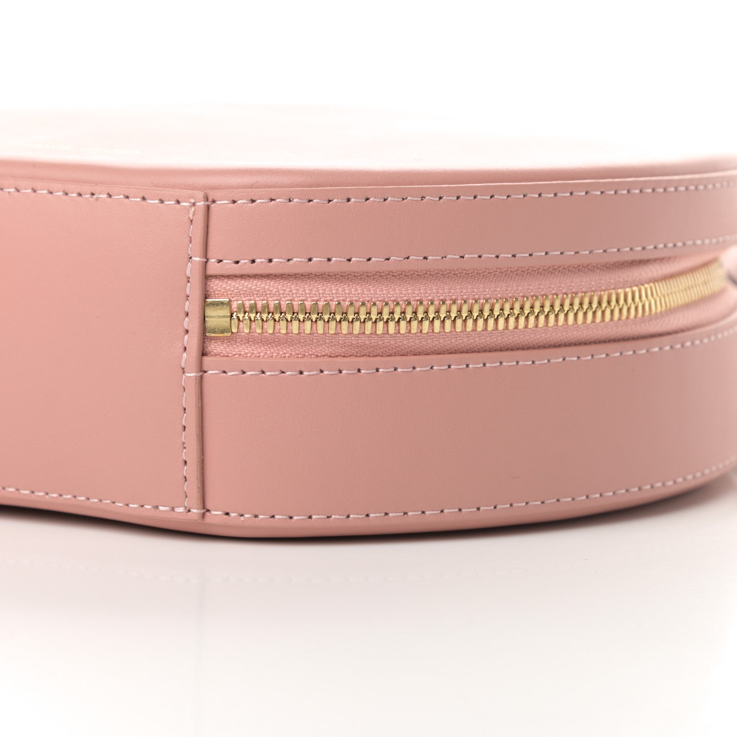 Mansur Gavriel Calfskin Circle Crossbody Bag Coral 9 of 11
