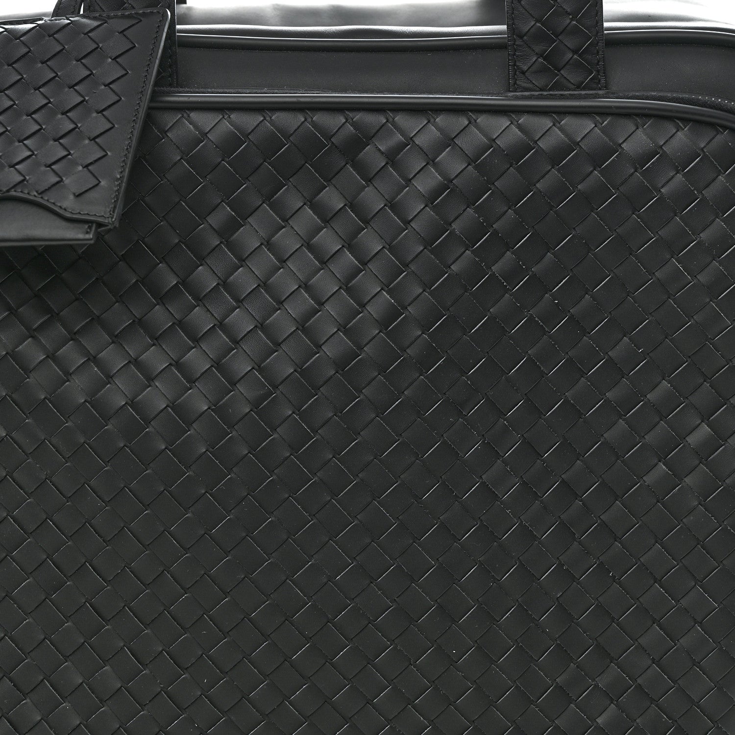 Bottega Veneta Intrecciato VN Travel Bag Nero Black 9 of 11