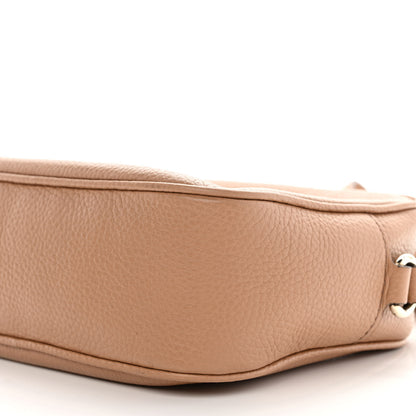 Gucci Pebbled Calfskin Small Soho Disco Bag Rose Beige 10 of 11