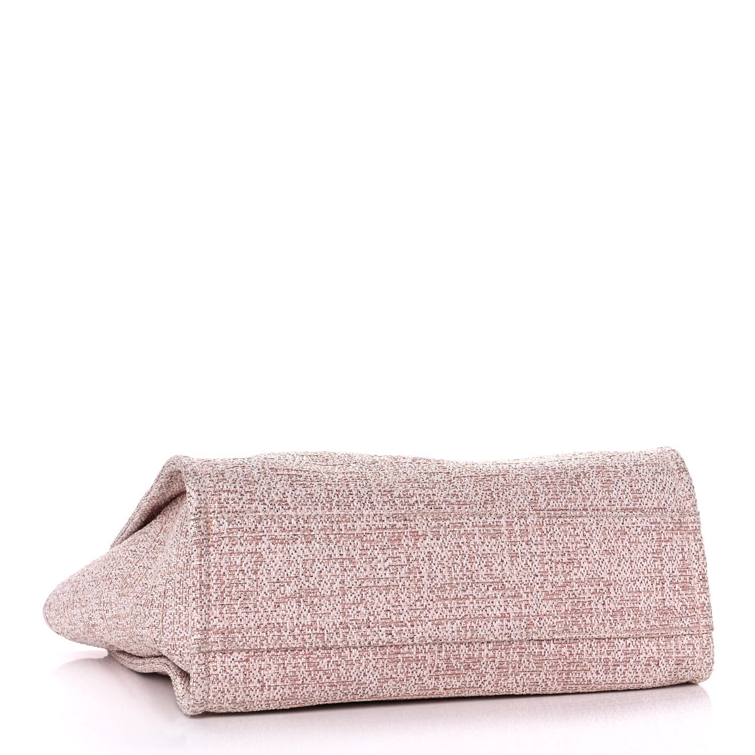 Chanel Lurex Boucle Deauville Tote Pink 4 of 11